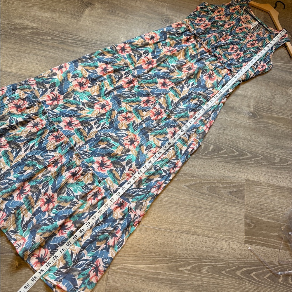 NY Collection Multicolor Textured Dress-Size LP - Picture 8 of 8